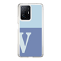 Slim Protection Case［ Original - initial two tone - V blue ］