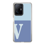 Slim Protection Case［ Original - initial two tone - V blue ］