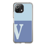 Slim Protection Case［ Original - initial two tone - V blue ］