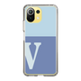 Slim Protection Case［ Original - initial two tone - V blue ］