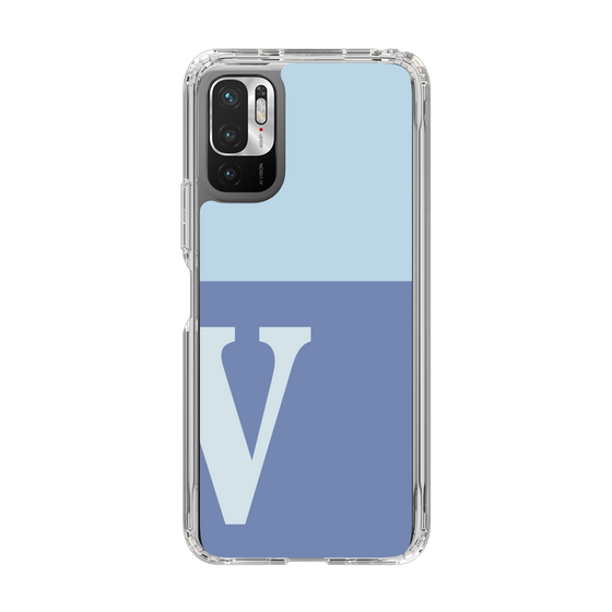 Slim Protection Case［ Original - initial two tone - V blue ］