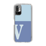 Slim Protection Case［ Original - initial two tone - V blue ］