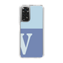 Slim Protection Case［ Original - initial two tone - V blue ］