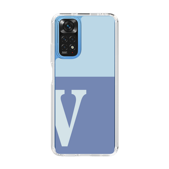 Slim Protection Case［ Original - initial two tone - V blue ］
