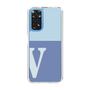 Slim Protection Case［ Original - initial two tone - V blue ］