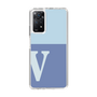 Slim Protection Case［ Original - initial two tone - V blue ］