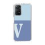 Slim Protection Case［ Original - initial two tone - V blue ］