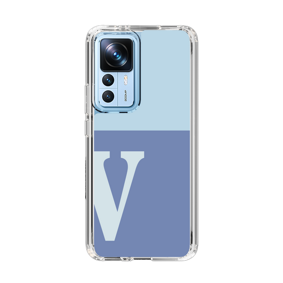 Slim Protection Case［ Original - initial two tone - V blue ］