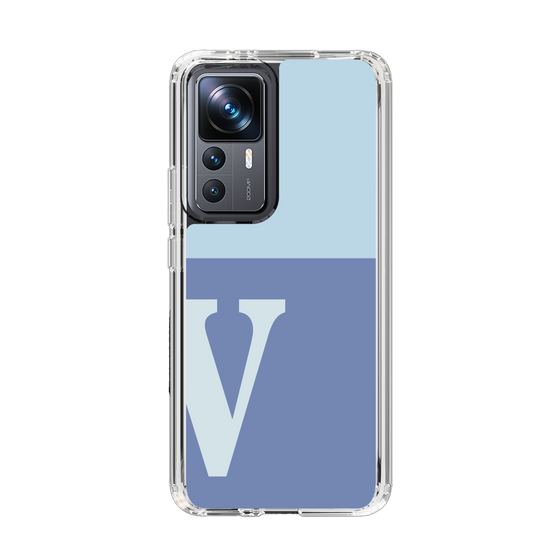 Slim Protection Case［ Original - initial two tone - V blue ］