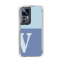 Slim Protection Case［ Original - initial two tone - V blue ］