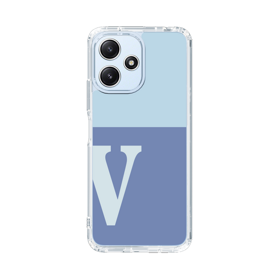 Slim Protection Case［ Original - initial two tone - V blue ］