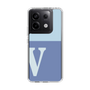 Slim Protection Case［ Original - initial two tone - V blue ］