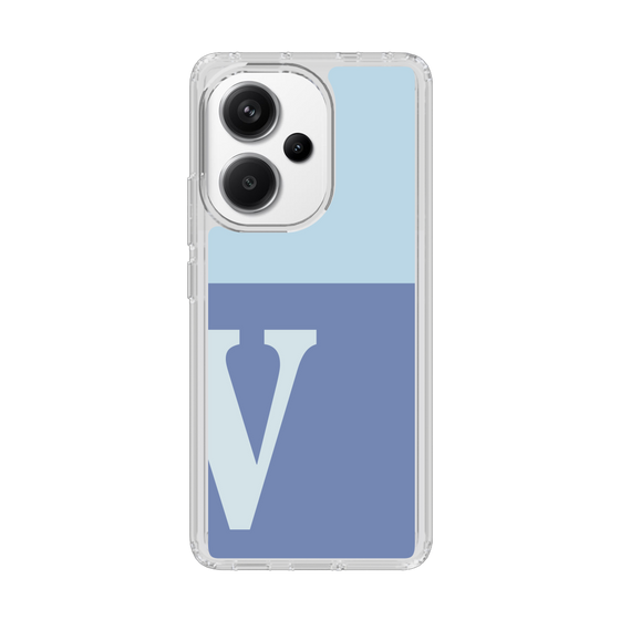 Slim Protection Case［ Original - initial two tone - V blue ］
