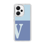 Slim Protection Case［ Original - initial two tone - V blue ］