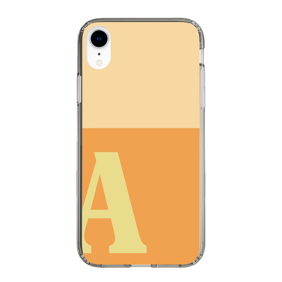 Slim Protection Case［ Original - initial two tone - A orange ］