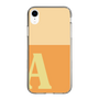 Slim Protection Case［ Original - initial two tone - A orange ］