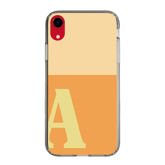 Slim Protection Case［ Original - initial two tone - A orange ］
