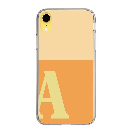 Slim Protection Case［ Original - initial two tone - A orange ］