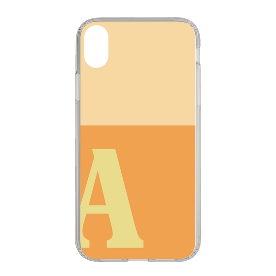 Slim Protection Case［ Original - initial two tone - A orange ］