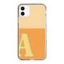 Slim Protection Case［ Original - initial two tone - A orange ］