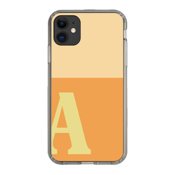 Slim Protection Case［ Original - initial two tone - A orange ］
