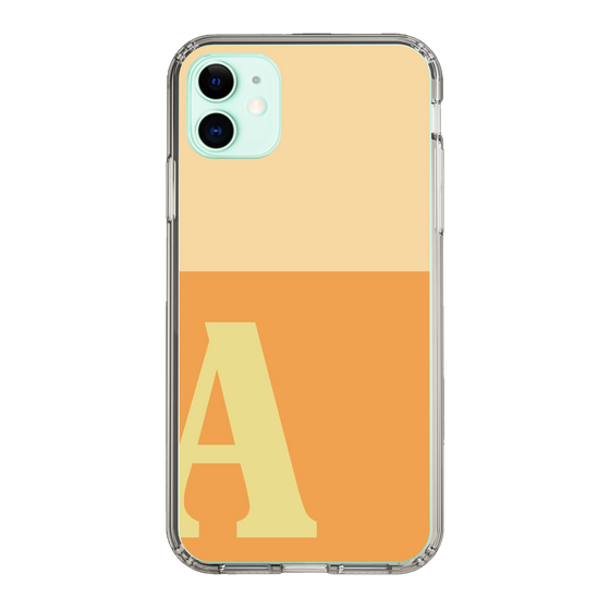 Slim Protection Case［ Original - initial two tone - A orange ］