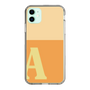 Slim Protection Case［ Original - initial two tone - A orange ］