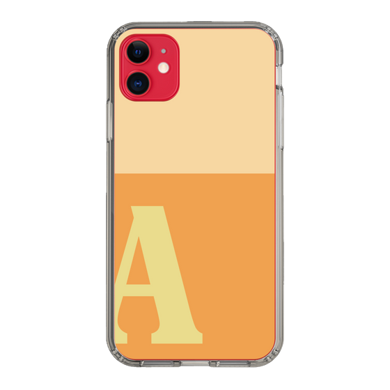 Slim Protection Case［ Original - initial two tone - A orange ］