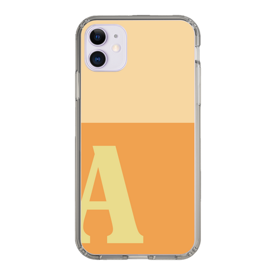 Slim Protection Case［ Original - initial two tone - A orange ］