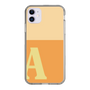 Slim Protection Case［ Original - initial two tone - A orange ］