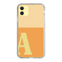 Slim Protection Case［ Original - initial two tone - A orange ］