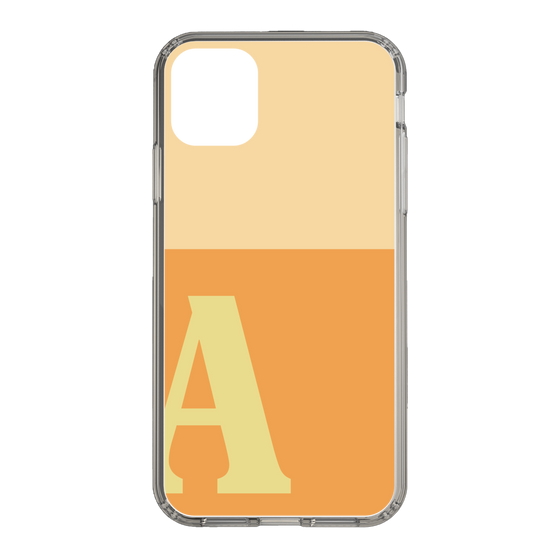 Slim Protection Case［ Original - initial two tone - A orange ］