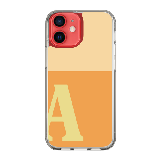 Slim Protection Case［ Original - initial two tone - A orange ］
