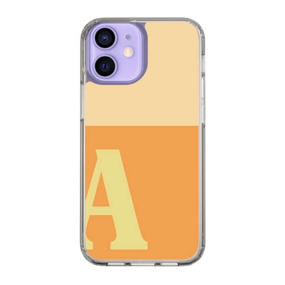 Slim Protection Case［ Original - initial two tone - A orange ］