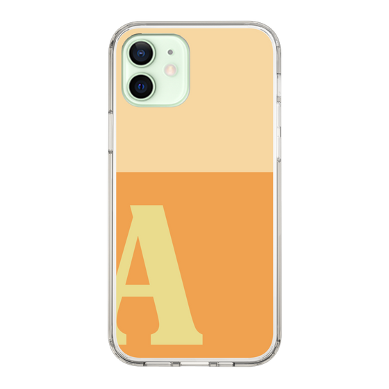 Slim Protection Case［ Original - initial two tone - A orange ］
