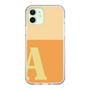 Slim Protection Case［ Original - initial two tone - A orange ］