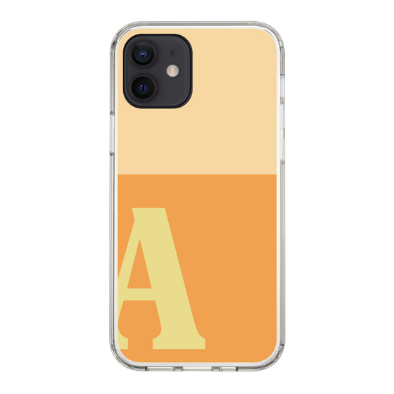 Slim Protection Case［ Original - initial two tone - A orange ］