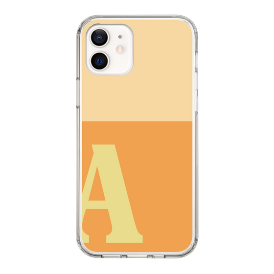 Slim Protection Case［ Original - initial two tone - A orange ］