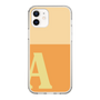 Slim Protection Case［ Original - initial two tone - A orange ］