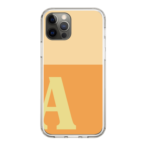 Slim Protection Case［ Original - initial two tone - A orange ］