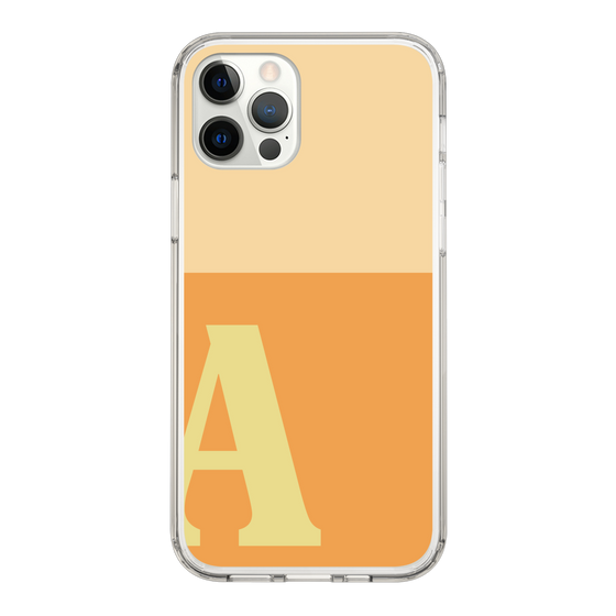 Slim Protection Case［ Original - initial two tone - A orange ］