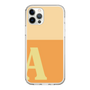 Slim Protection Case［ Original - initial two tone - A orange ］