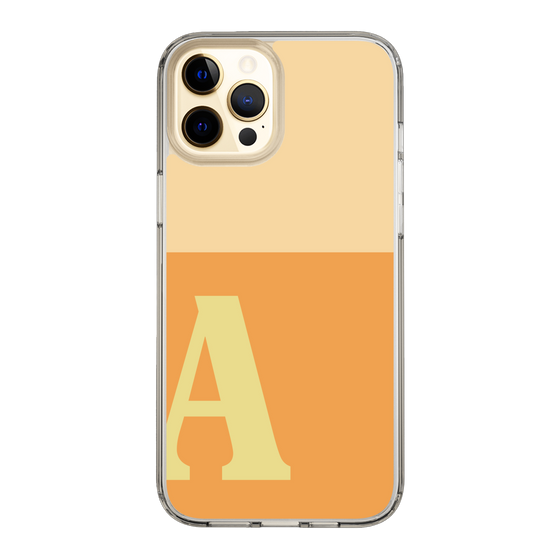 Slim Protection Case［ Original - initial two tone - A orange ］