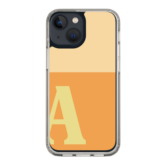 Slim Protection Case［ Original - initial two tone - A orange ］