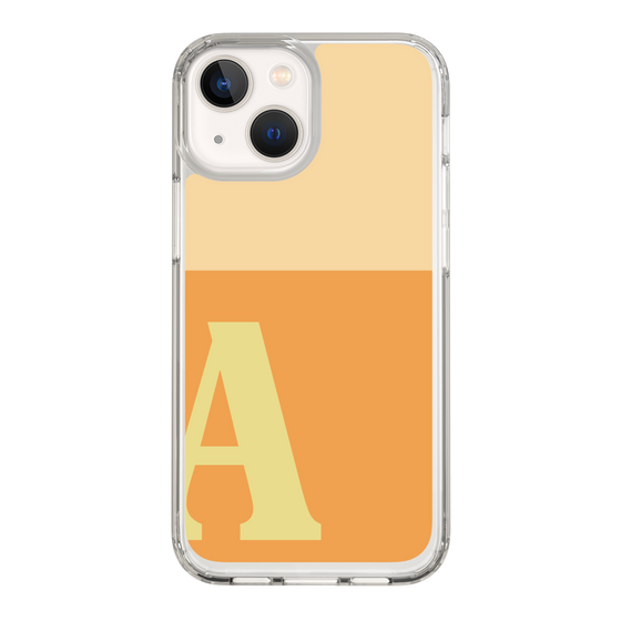 Slim Protection Case［ Original - initial two tone - A orange ］