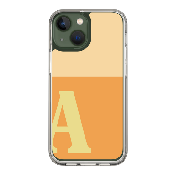 Slim Protection Case［ Original - initial two tone - A orange ］