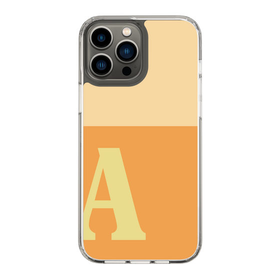 Slim Protection Case［ Original - initial two tone - A orange ］