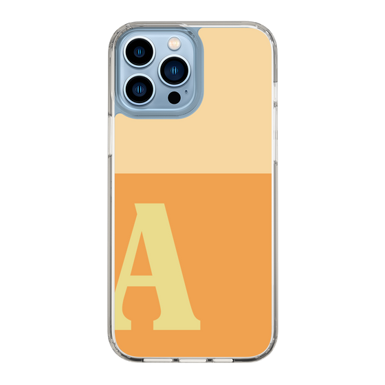 Slim Protection Case［ Original - initial two tone - A orange ］