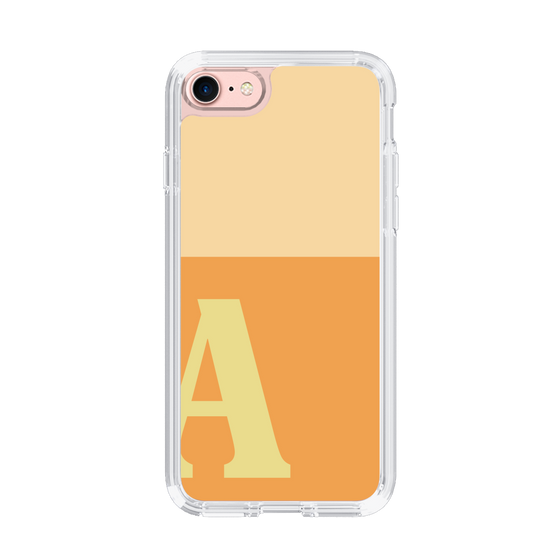 Slim Protection Case［ Original - initial two tone - A orange ］