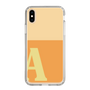 Slim Protection Case［ Original - initial two tone - A orange ］